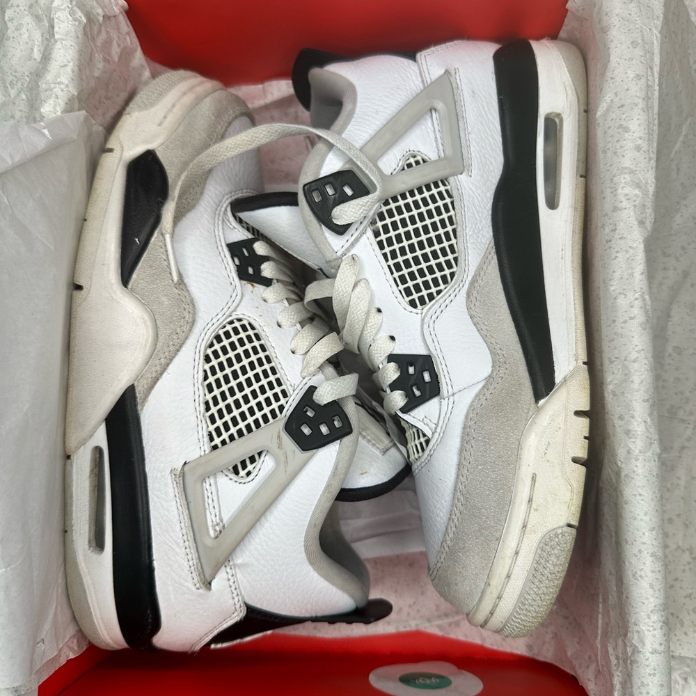 White and Black Sneakers